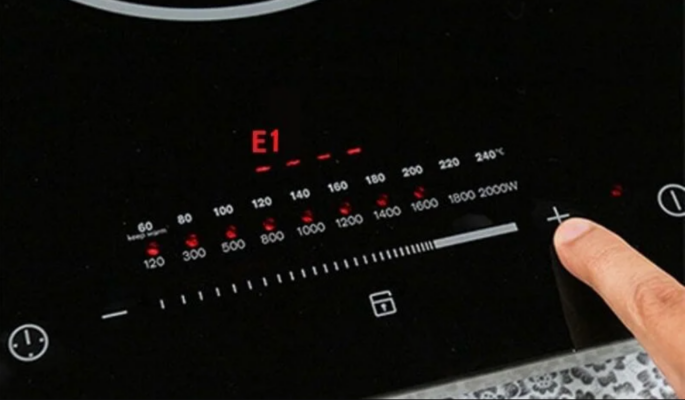 Bếp từ Bosch báo lỗi E1 | Nguyên nhân là gì ? Cách Khắc Phục 1 1. Lỗi E1 ở bếp từ Bosch là gì ?