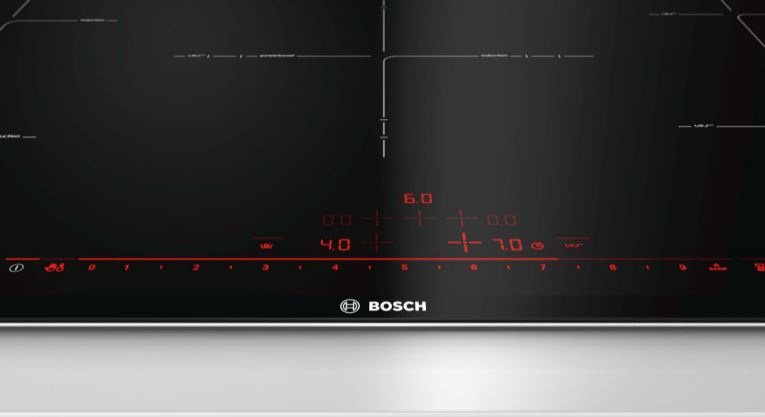 Bếp từ Bosch PIV975DC1E 5 3. Hệ thống bảng điều khiển cảm ứng siêu nhạy