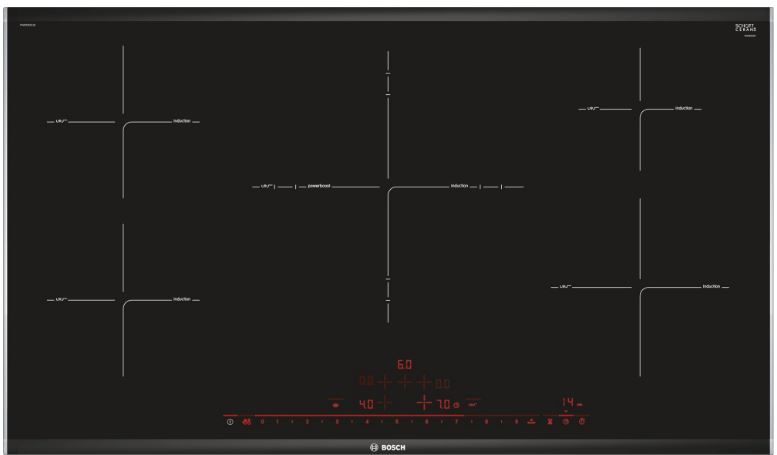 Bếp từ Bosch PIV975DC1E 3 1. Bếp từ Bosch PIV975DC1E 90cm được nhập khẩu từ Đức