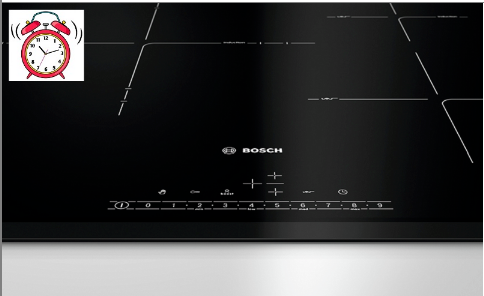Bếp Từ Bosch PUC631BB2E 13 Chức năng hẹn giờ rảnh tay cho từng vùng nấu