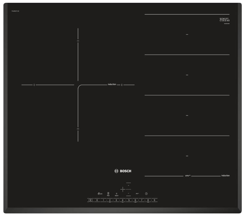 Bếp từ Bosch PXJ651FC1E 4 1. Bếp từ Bosch PXJ651FC1E thuộc dòng Bosch Series 6 có thiết kế hiện đại