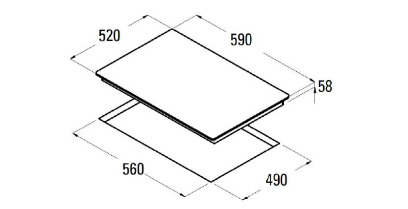 7. Thông tin sản phẩm bếp từ Cata IB 633 X