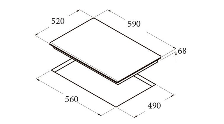 7. Thông tin sản phẩm bếp từ Cata IB 603 WH