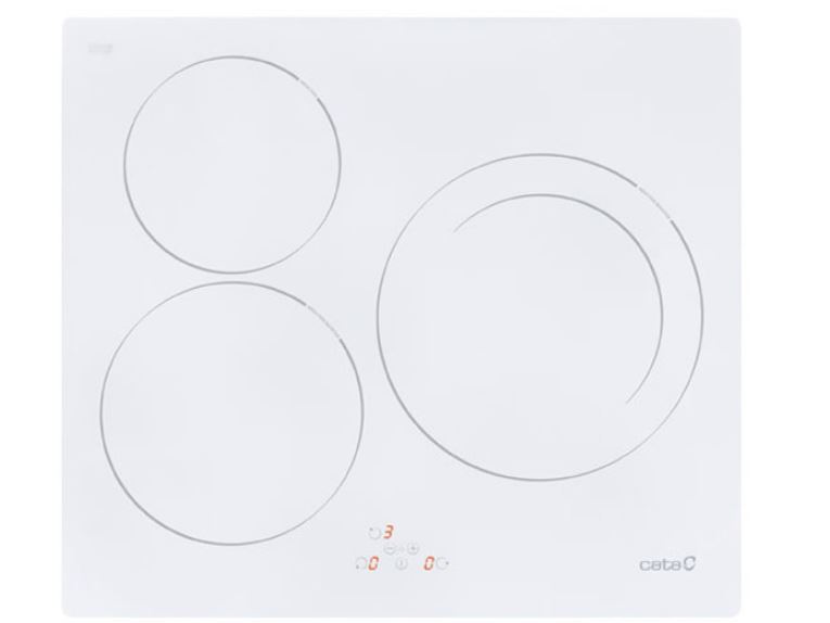 1. Bếp từ Cata IB 603 WH có tổng công suất tối đa 6.700W