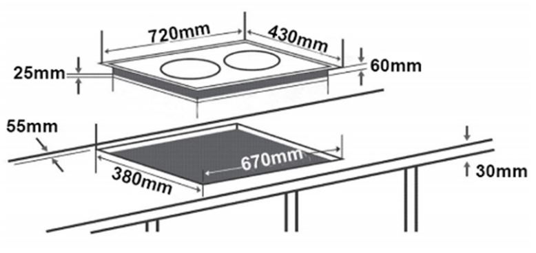 Bếp từ Chefs EH-DIH326 5 6. Thông tin sản phẩm bếp từ Chefs EH DIH326
