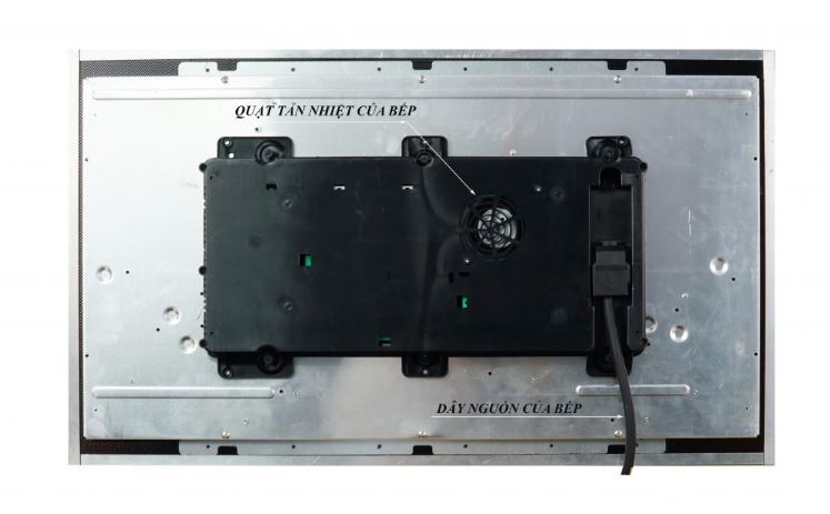 Bếp từ Chefs EH-DIH868 6 3. Chefs EH DIH868 sử dụng loại thân vỏ bằng kim loại kết hợp với nhựa cao cấp