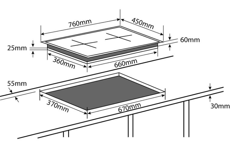 Bếp từ Chefs EH-DIH888V 8 7. Thông tin sản phẩm bếp từ Chefs EHDIH888V