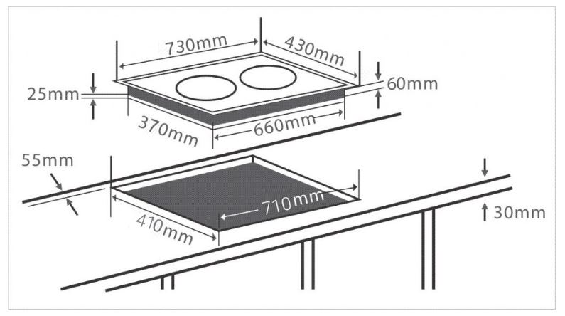 Bếp từ Chefs EH IH566 6 Thông tin sản phẩm bếp từ Chefs EH-IH566