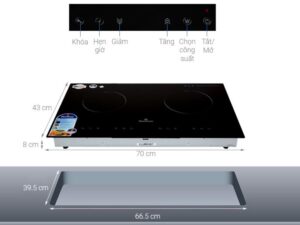 5. Thông số kỹ thuật bếp điện từ Bluestone ICB-6811