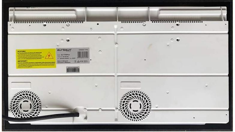 Bếp từ Eurosun EU-T705Plus 10 4. Bếp từ Eurosun sử dụng chất liệu thép trắng cao cấp