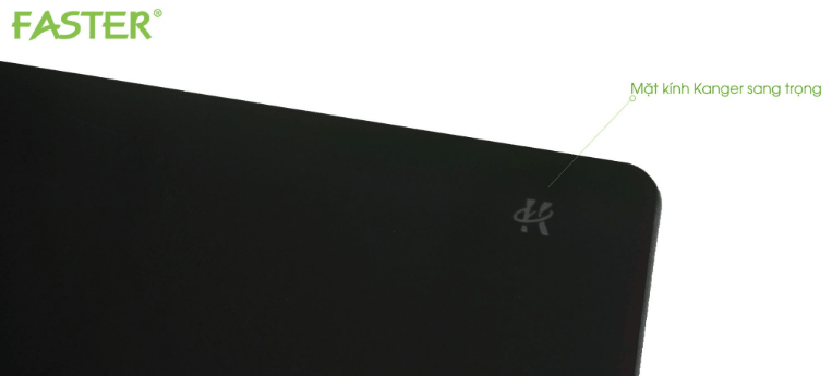 Bếp từ Faster FS 288I 4 Bếp từ giá rẻ Faster FS 288I sử dụng kính Kanger