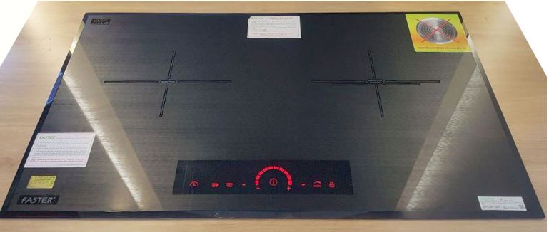 Bếp từ Faster FS 723SI 3 1. Bếp từ Faster FS 723SI gồm 2 vùng nấu với tổng công suất 4000W