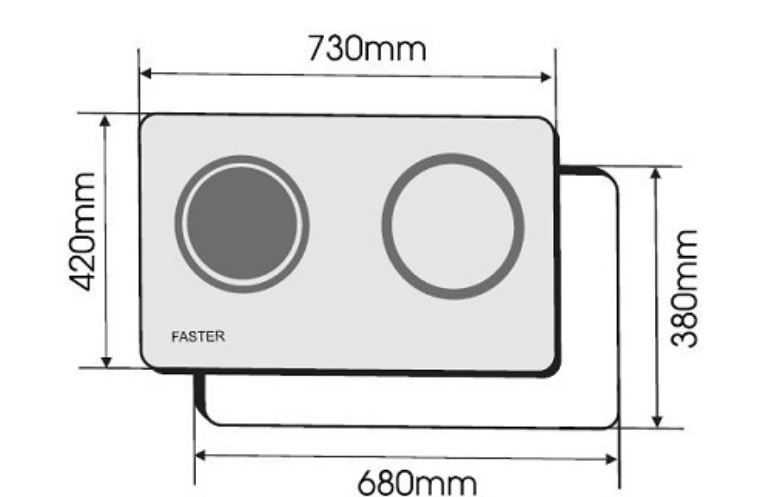 Bếp từ Faster FS 723SI 4 bep tu faster fs 723si 2 1