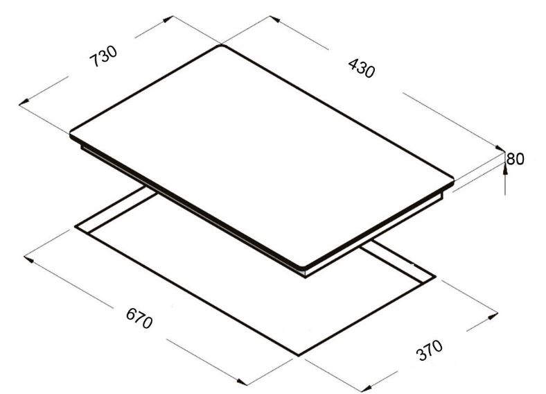 5. Thông tin sản phẩm bếp từ Faster FS 741G