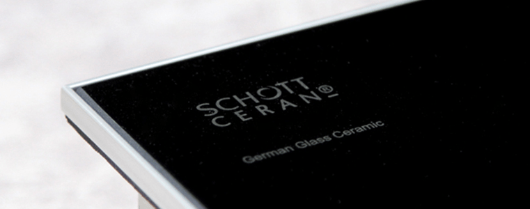 Bếp từ Faster FS ID 266 3 Sử dụng mặt kính Schott Ceran