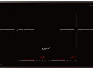 Bếp từ Kaff KF-FL989II gồm 2 vùng nấu với tổng công suất 4000W