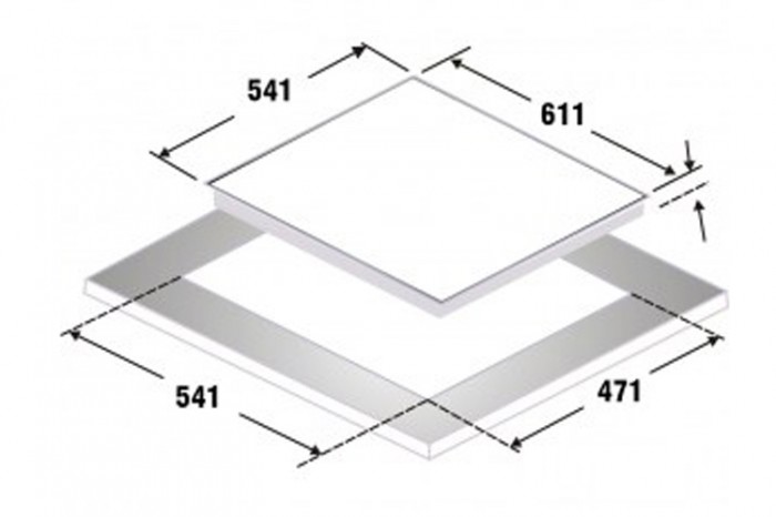Bếp từ Kaff KF-SQ38IH 5 1. Thông số kỹ thuật