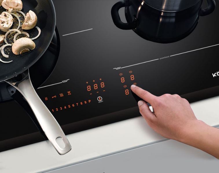 Bếp từ Kocher DI-866GE sử dụng bảng điều khiển tự động thông minh