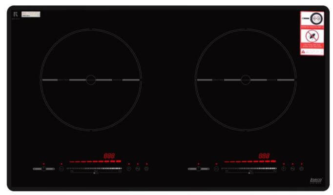 Bếp từ Lorca LCI-889 10 2. Bếp từ Lorca LCI 889 sử dụng mặt kính Kanger thế hệ mới được làm chất liệu gốm thủy tinh