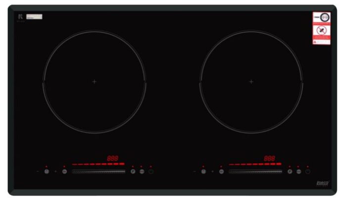 Bếp từ Lorca LCI-966 10 1. Bếp từ Lorca LCI-966 gồm 2 vùng nấu với tổng công suất 4800W