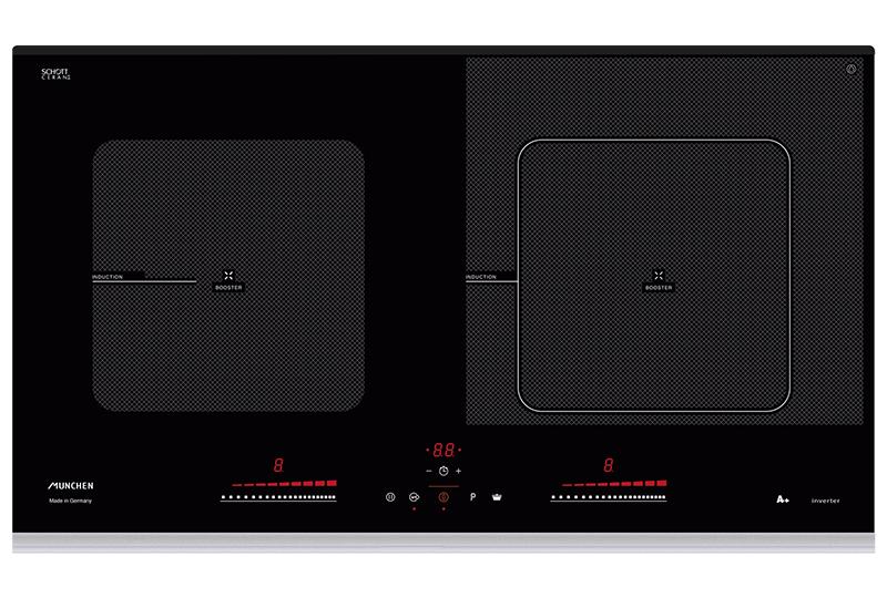 1. Bếp từ Munchen GM 8925 sử dụng mặt kính SCHOTT CERAN cao cấp