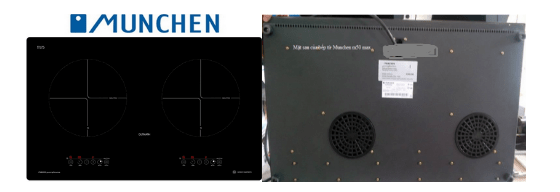 Bếp từ Munchen M50 MAX 5 Sử dụng tính năng nấu nhanh booster