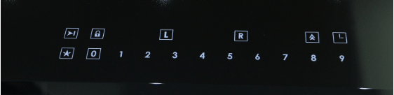 Bảng điều khiển cảm ứng dạng phím