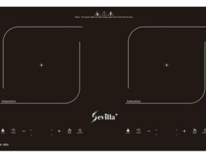 2. Bếp từ Sevilla SV-83II sử dụng mặt kính Schott Ceran được vát cạnh cực kì tinh tế.