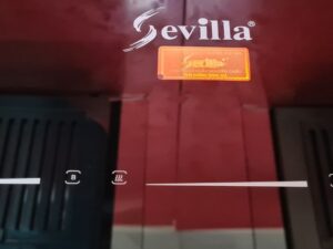Bếp từ Sevilla SV T55 6 6. Bếp từ Sevilla SV-T55 sử dụng bảng điều khiển cảm ứng dạng trượt Slide hiện đại