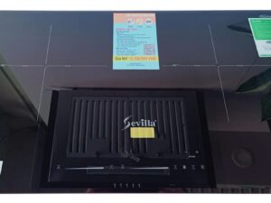 Bếp từ Sevilla SV T55 4 4. Bếp từ Sevilla SV-T55 gồm 2 vùng nấu với tổng công suất là 4000W