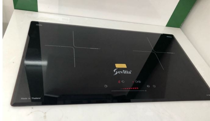 Bếp Từ 2 vùng nấu Sevilla SV-T88S sử dụng bảng điều khiển cảm ứng dạng trượt slide hiện đại với 9 cấp độ