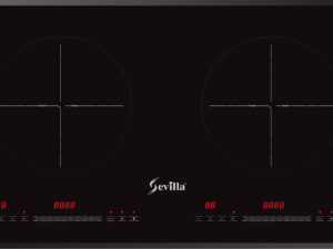 1. Bếp từ Sevilla SV-Y16 sử dụng mặt kính Kanger, mặt kính vát cạnh đẹp mắt