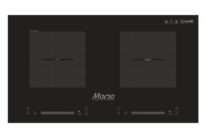 Bếp từ đôi Sunhouse MAMA MMB888DI 1 BẾP TỪ SUNHOUSE MAMA MMB888DI