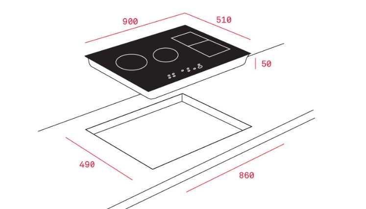Bếp từ Teka IRF 9430 2 7. Thông tin sản phẩm bếp từ Teka IRF 9430
