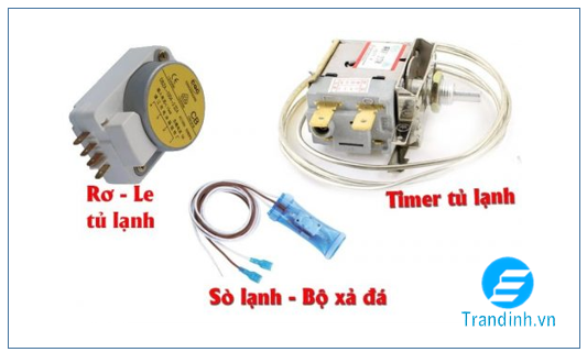 Bộ xả đá tủ lạnh giá bao nhiêu? 1 Cấu tạo bộ xả đá tủ lạnh