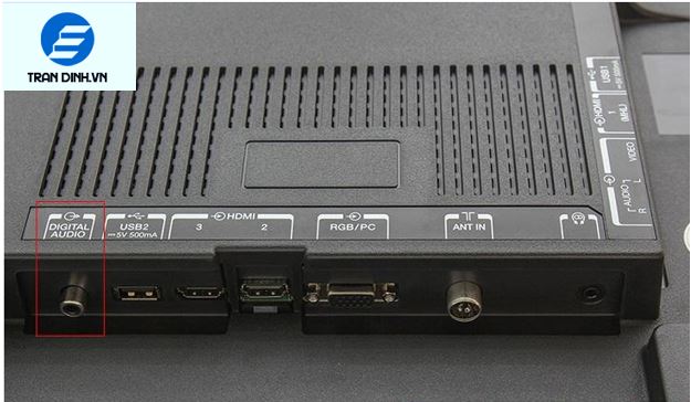 Tổng hợp các cổng kết nối trên tivi đầy đủ nhất | A-Z 12 Cổng kết nối tivi S/PDIF – Coaxial