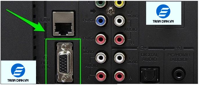 Tổng hợp các cổng kết nối trên tivi đầy đủ nhất | A-Z 3 Cổng kết nối trên tivi VGA