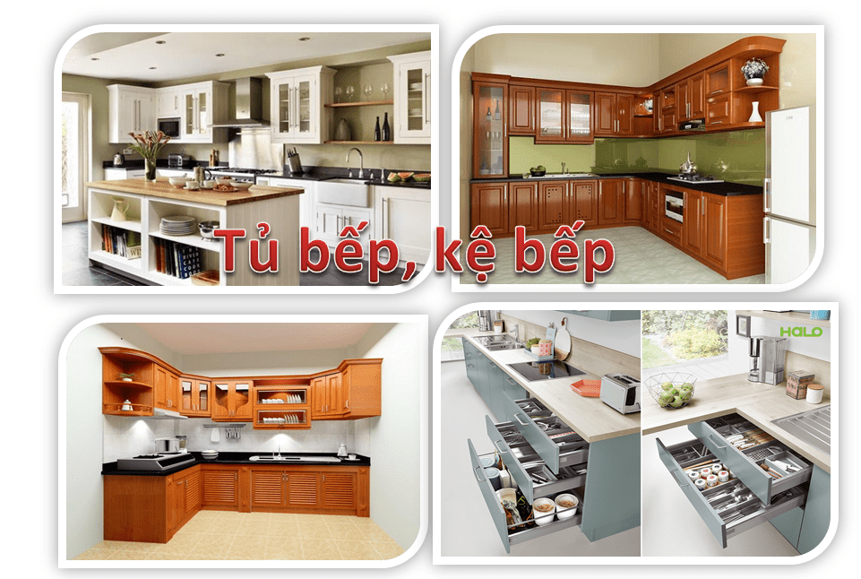 Tủ bếp, kệ tủ