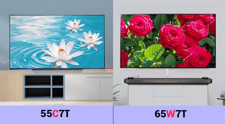 Cách đọc tên ý nghĩa ký tự trong tên tivi OLED hãng LG