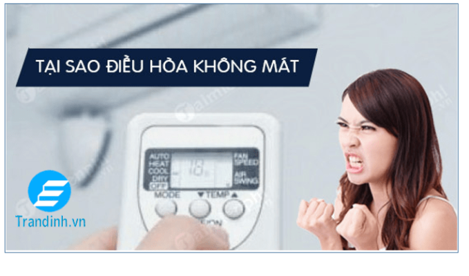 11. Điều hòa bật nhưng không hoạt động