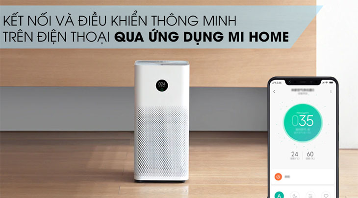 Các tiêu chí cần biết trước khi mua máy lọc không khí sử dụng 23 Điều khiển bằng điện thoại thông qua app riêng của từng hãng