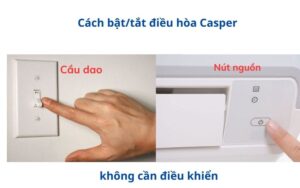 cach-bat-dieu-hoa-casper-khong-can-dieu-khien