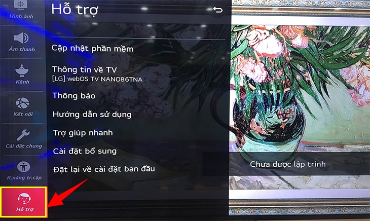 Cách cập nhật phần mềm hệ thống cho Smart tivi LG 19  Hướng dẫn cách cập nhật phần mềm hệ thống cho Smart tivi LG