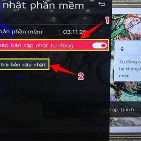 Cách xem tên MODEL Smart tivi LG trong cài đặt