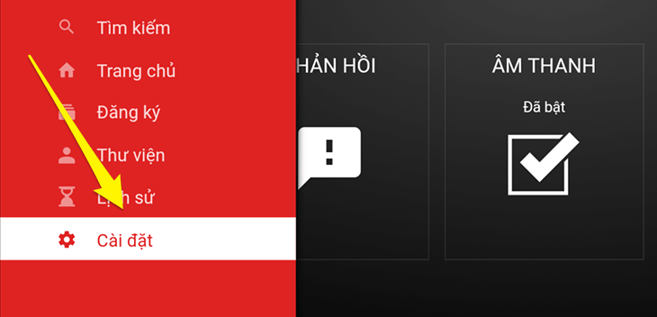 cach chan noi dung xau khi xem youtube tren tivi 2