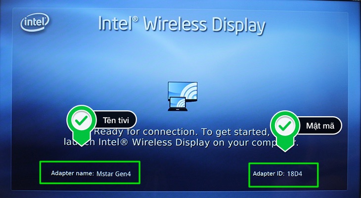 Hướng dẫn thực hiện cách kết nối laptop với tivi qua Wifi