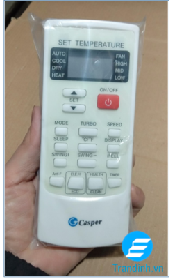 Cách chỉnh điều hoà Casper cho mát