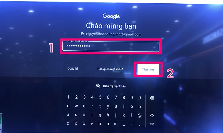 Bước 2: 