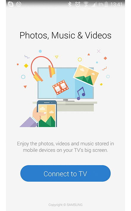 Tải và hướng dẫn điều khiển tivi samsung trên điện thoại 3 Mở ứng dụng Samsung Smart View lên