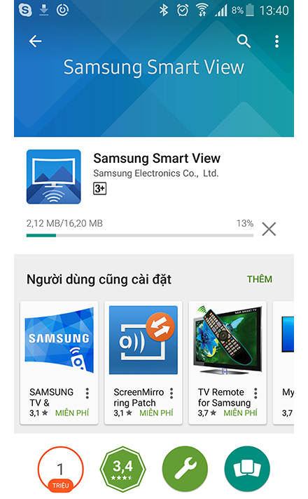Tải và hướng dẫn điều khiển tivi samsung trên điện thoại 2 tải và cài đặt ứng dụng Samsung Smart View